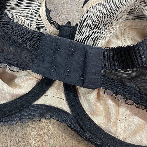 Fantasie Womens‎ Black Underwire Bra Size 32FF 32H - Picture 5 of 6